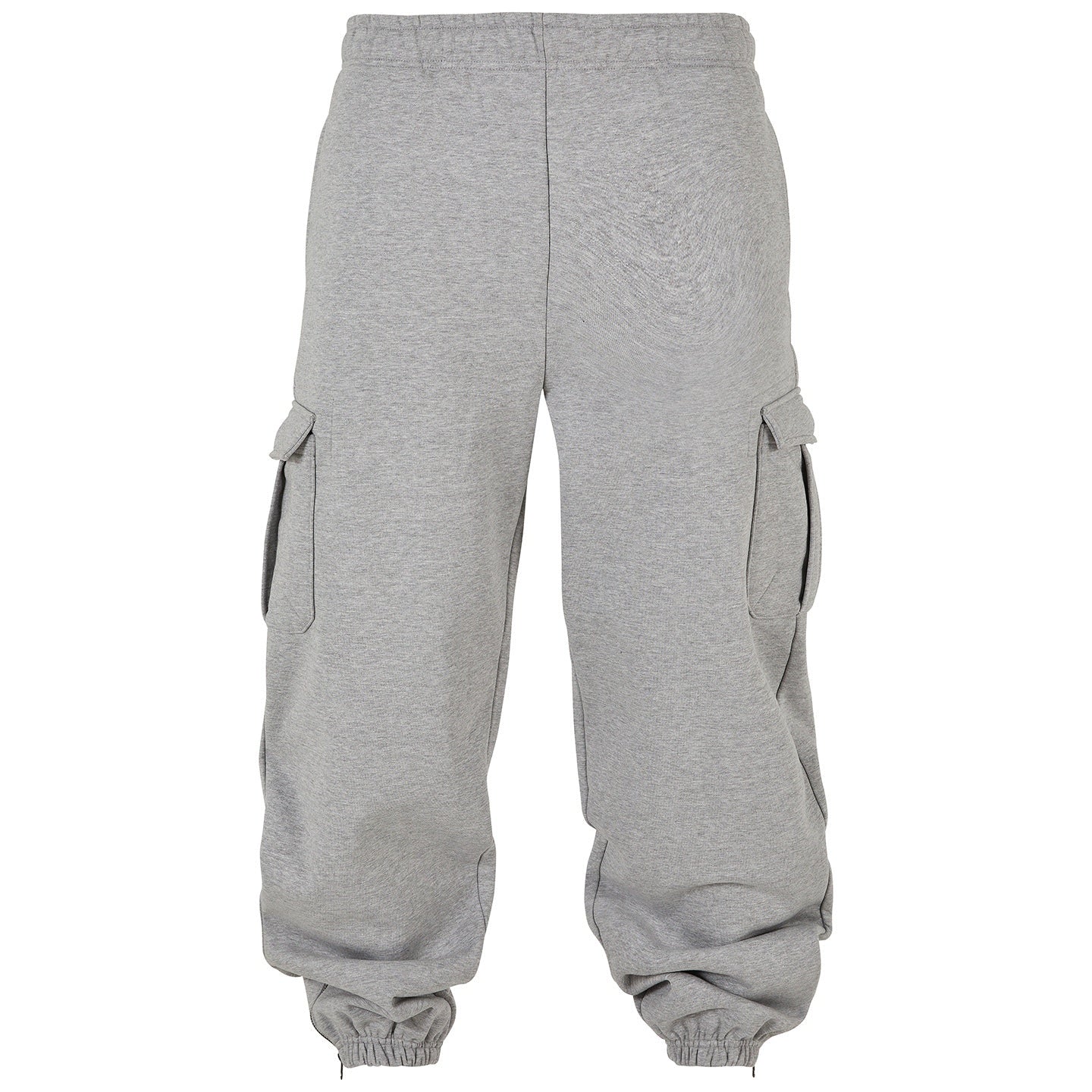 Build Your Brand 90s Cargo Sweatpants Men Elastic Waistband Loose Fit Fleece