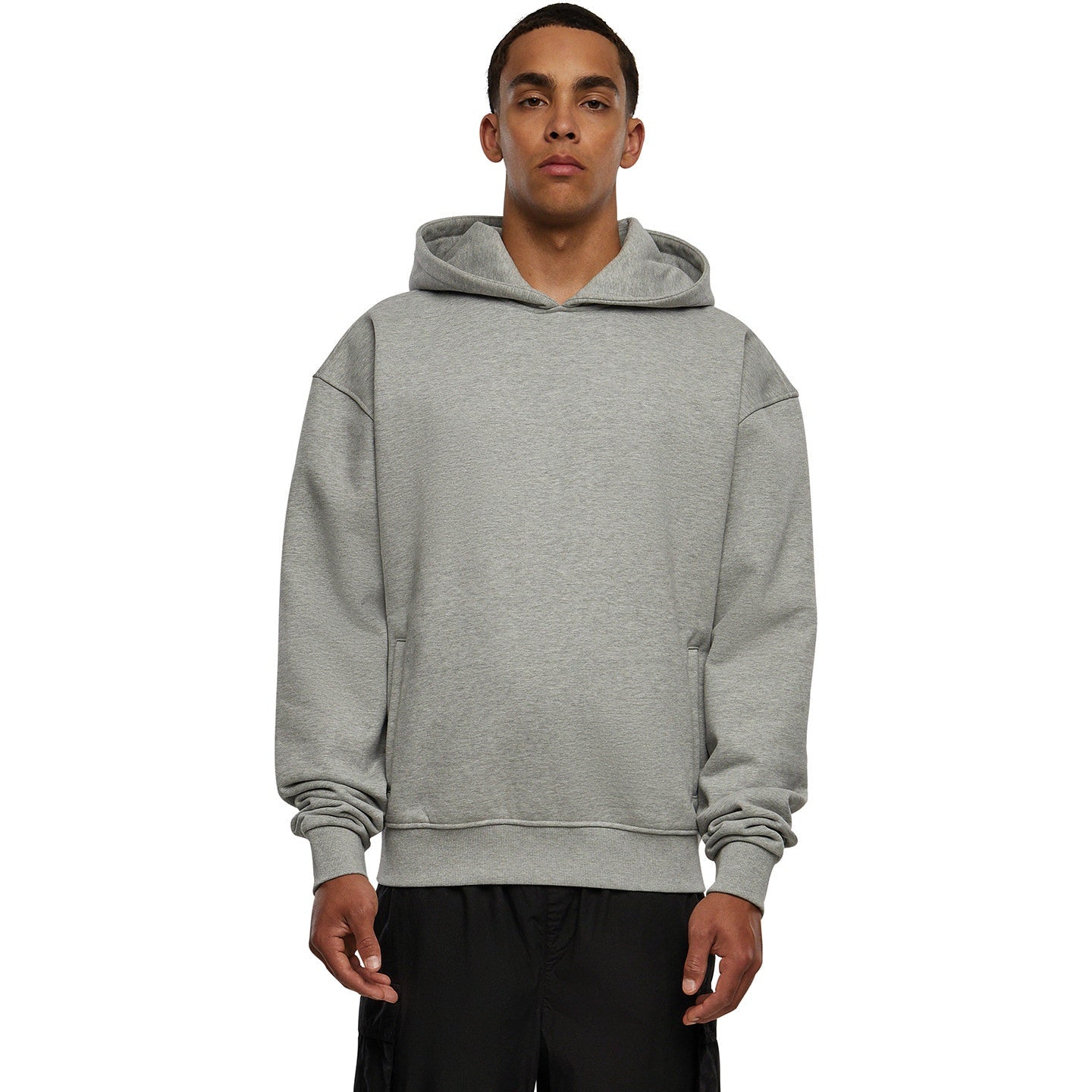 Build Your Brand Ultra-Heavy Oversized Hoodie with Pockets for Men
