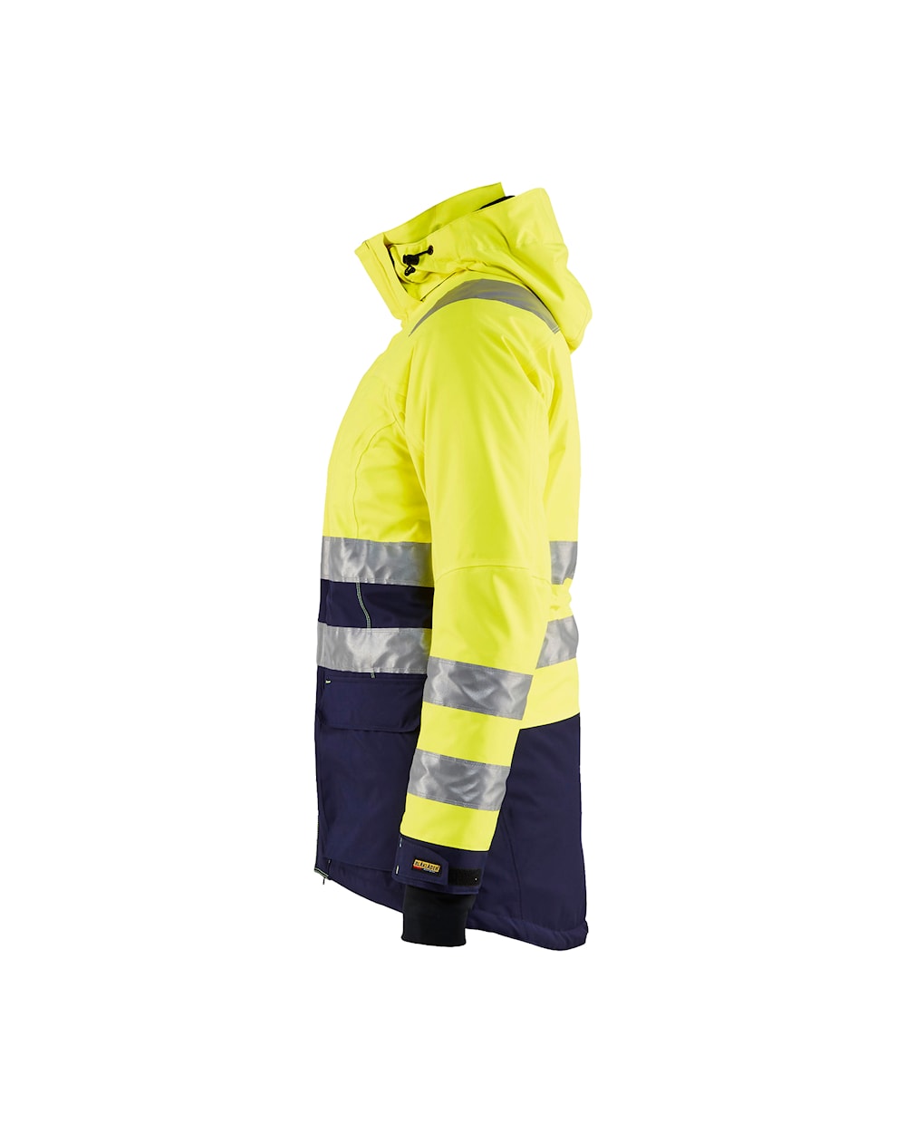 Blaklader Women's Hi-Vis Winter Parka 4472 Waterproof Insulated with Hood