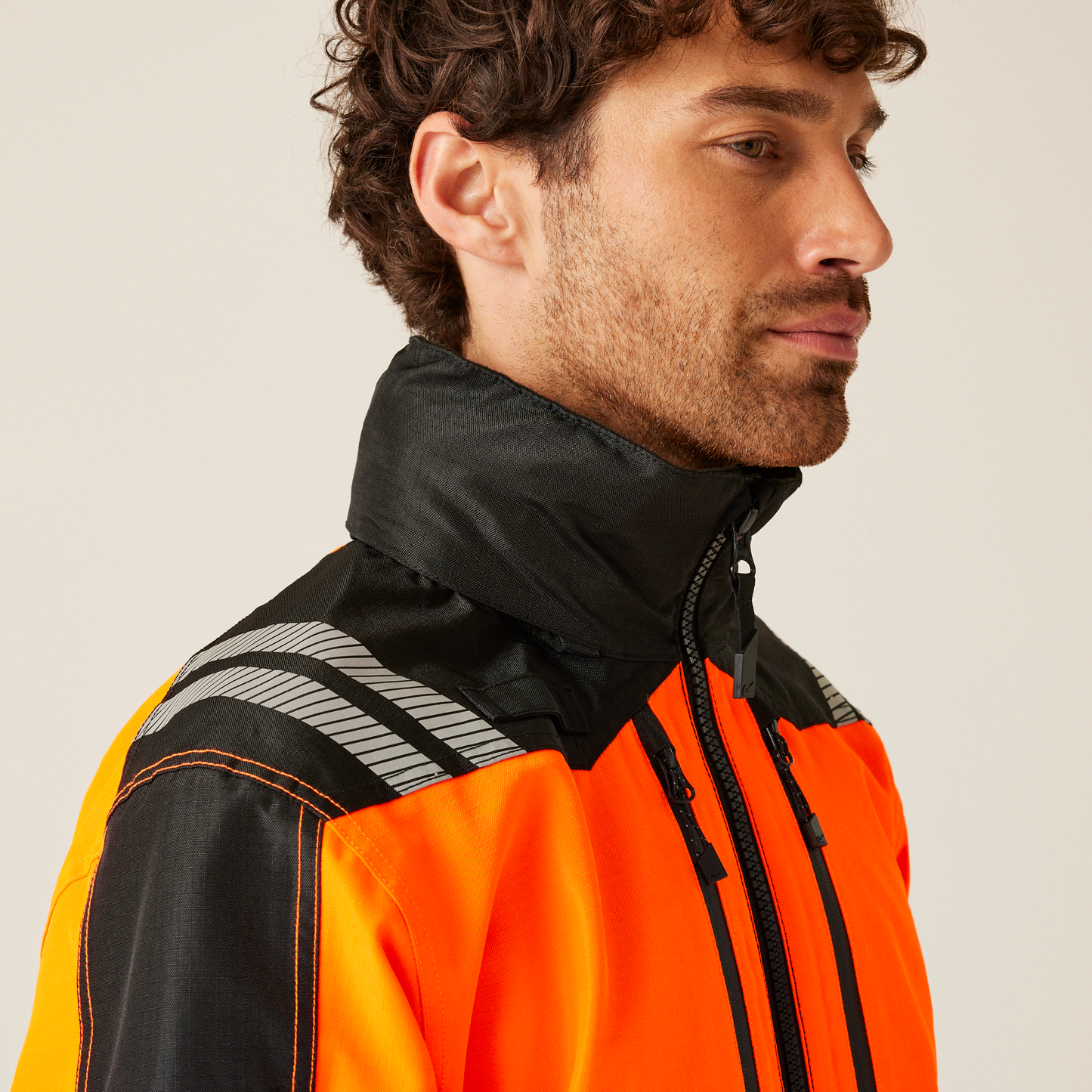 Regatta Professional Hi-VIS X-PRO Waterproof Shell Jacket Class 2 Mens S-4XL