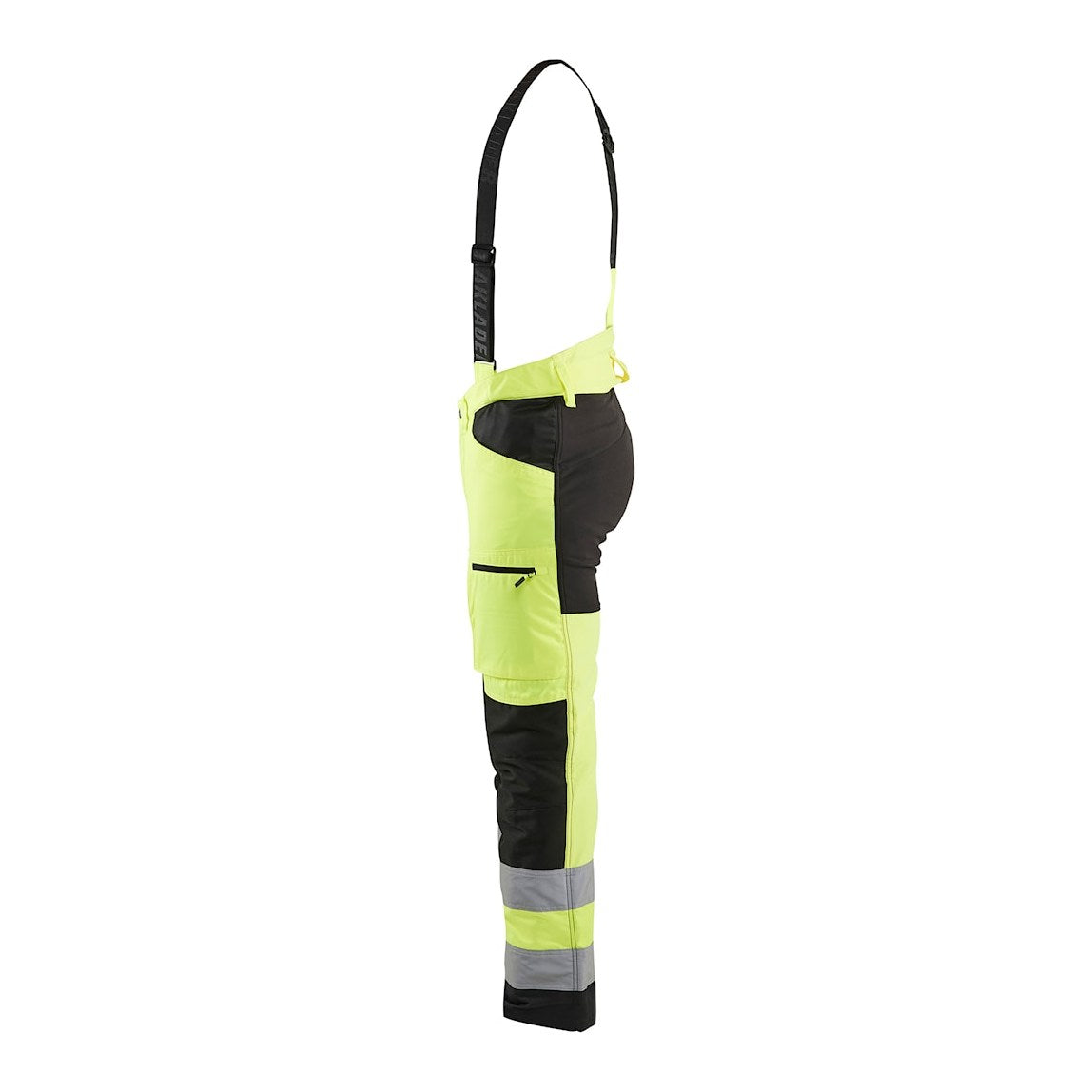 Blaklader High Vis Chainsaw Trousers 1920 Reinforced Knees Multiple Pockets