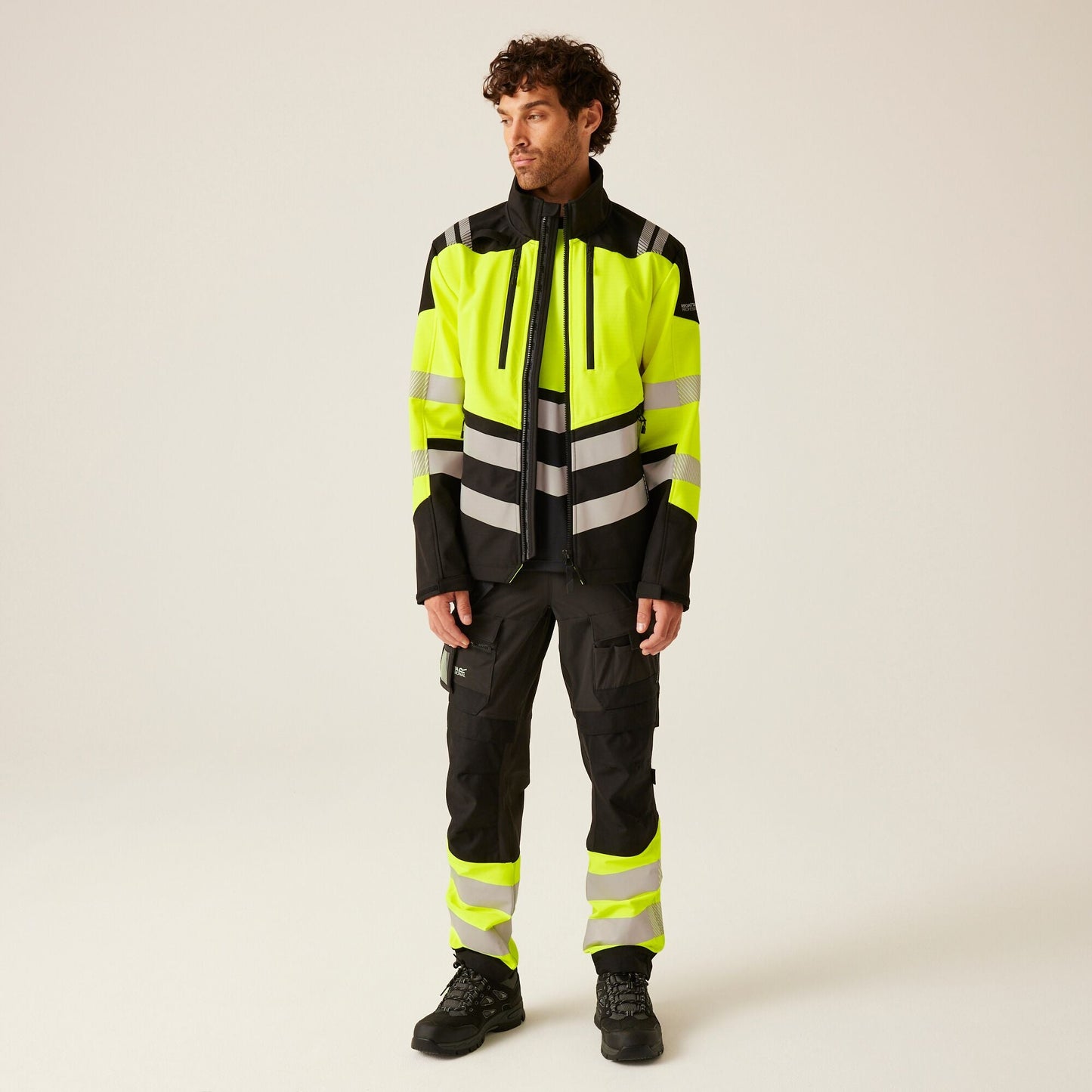 Regatta Professional Hi-Vis X PRO 3 Layer Softshell Jacket Class 2 Orange