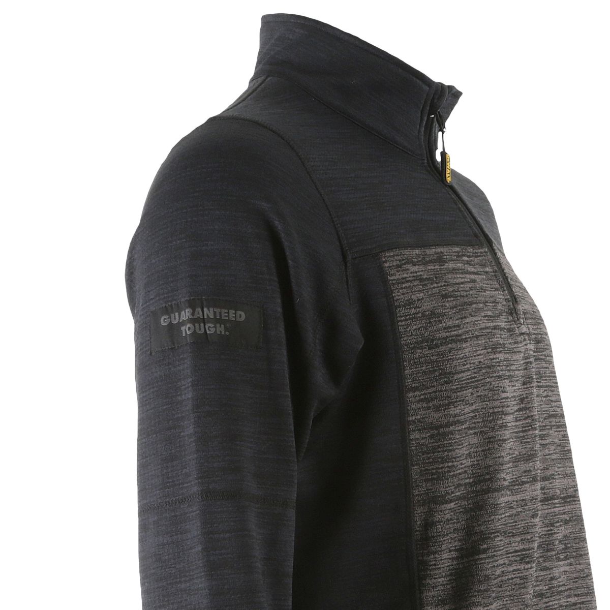 DeWalt Charlotte Ladies Quarter Zip Fleece Top Stretch Fabric Funnel Neck