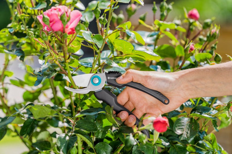 Gardena EcoLine Secateurs Ergonomic Handle Stainless Steel Blades 18mm Cut