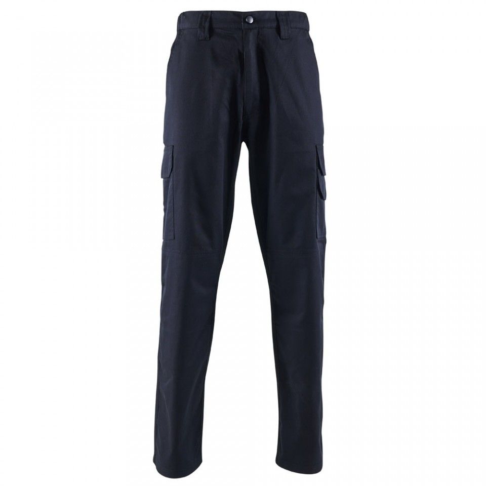 Supertouch Black Combat Trousers Short with Knee Pad Pockets and Thigh Pockets