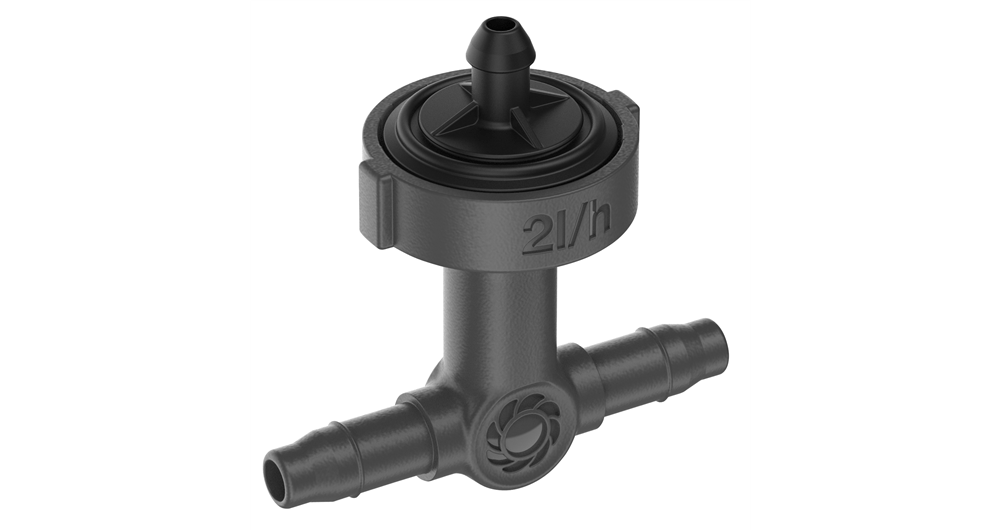 Gardena Inline Drip Head 2 l/h Pressure Compensating Self-Cleaning System