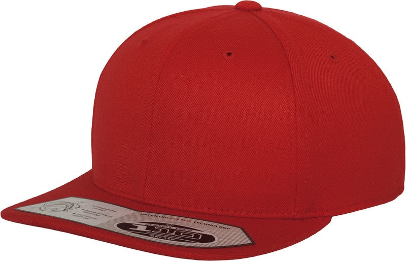 Flexfit Yupoong 110 Fitted Snapback Cap One Size Moisture Wicking Comfort