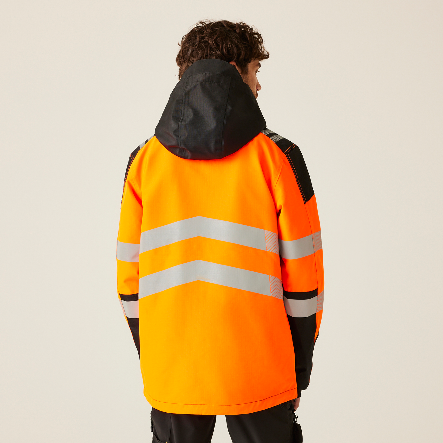 Regatta Professional Hi-VIS X-PRO Waterproof Shell Jacket Class 2 Mens S-4XL
