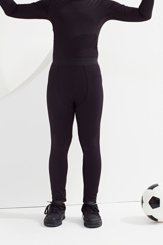 Kids TriDri Training Leggings Full Length Stretch Fabric Elastic Waistband