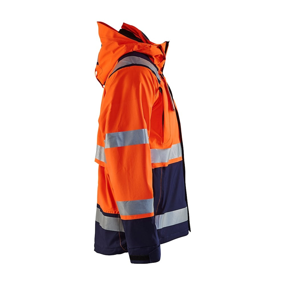 Blaklader Hi-Vis Shell Jacket 4987 Waterproof Breathable Reflective Safety Wear