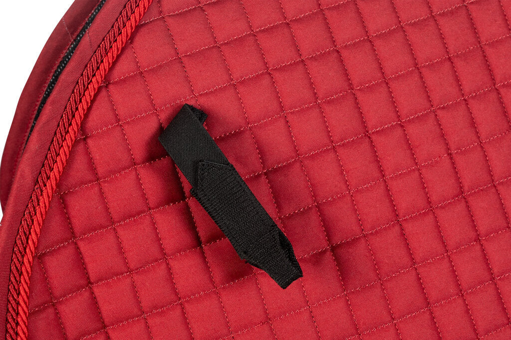 HKM Saddle Cloth -Essentials- #colour_red