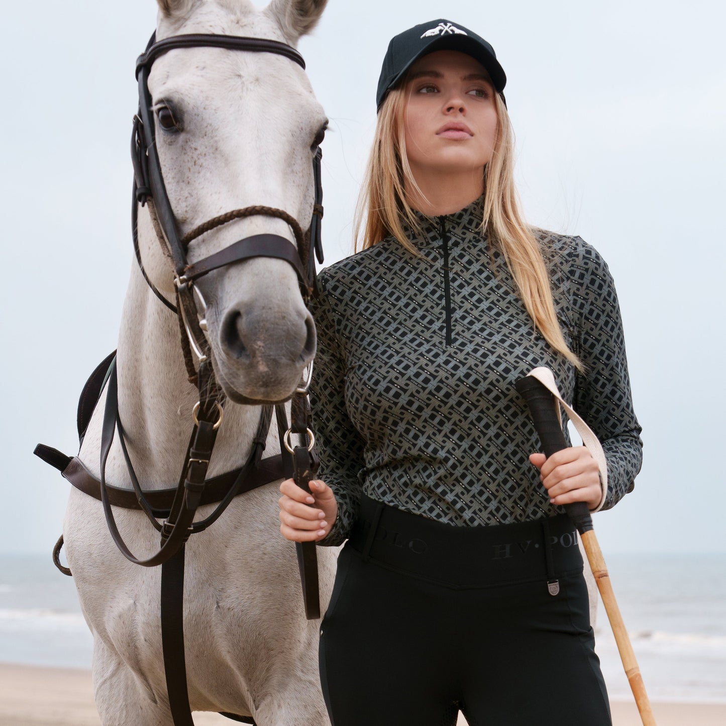 HV Polo Manja UV Tech Top #colour_black