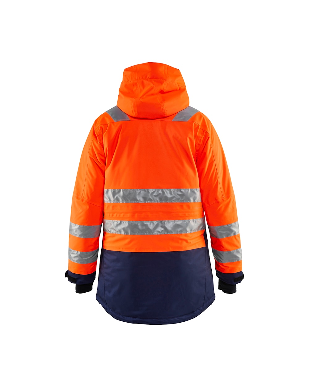 Blaklader Women's Hi-Vis Winter Parka 4472 Waterproof Insulated with Hood