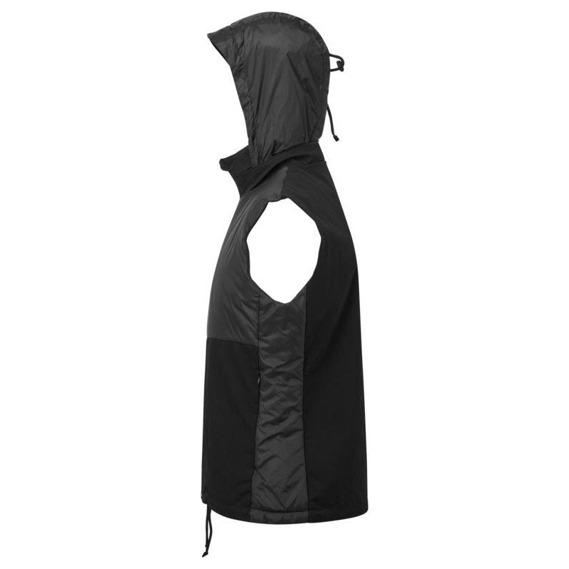 Men's TriDri Insulated Hybrid Gilet Lightweight Packable with Hood UK Size