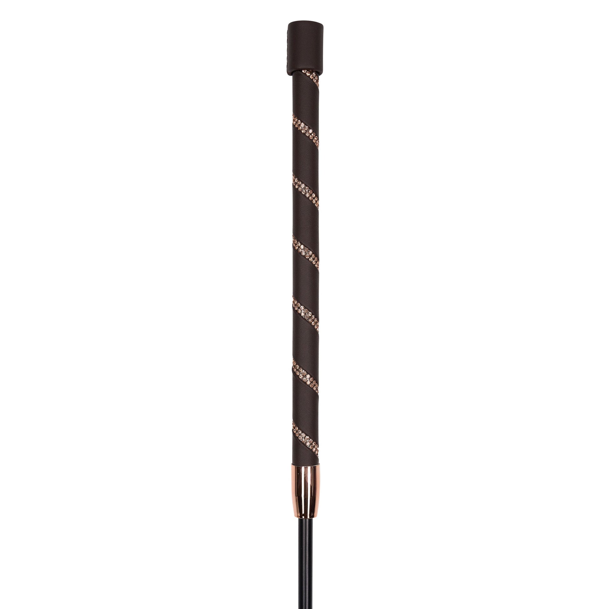 Imperial Riding Regal Shine Dressage Whip #colour_brown