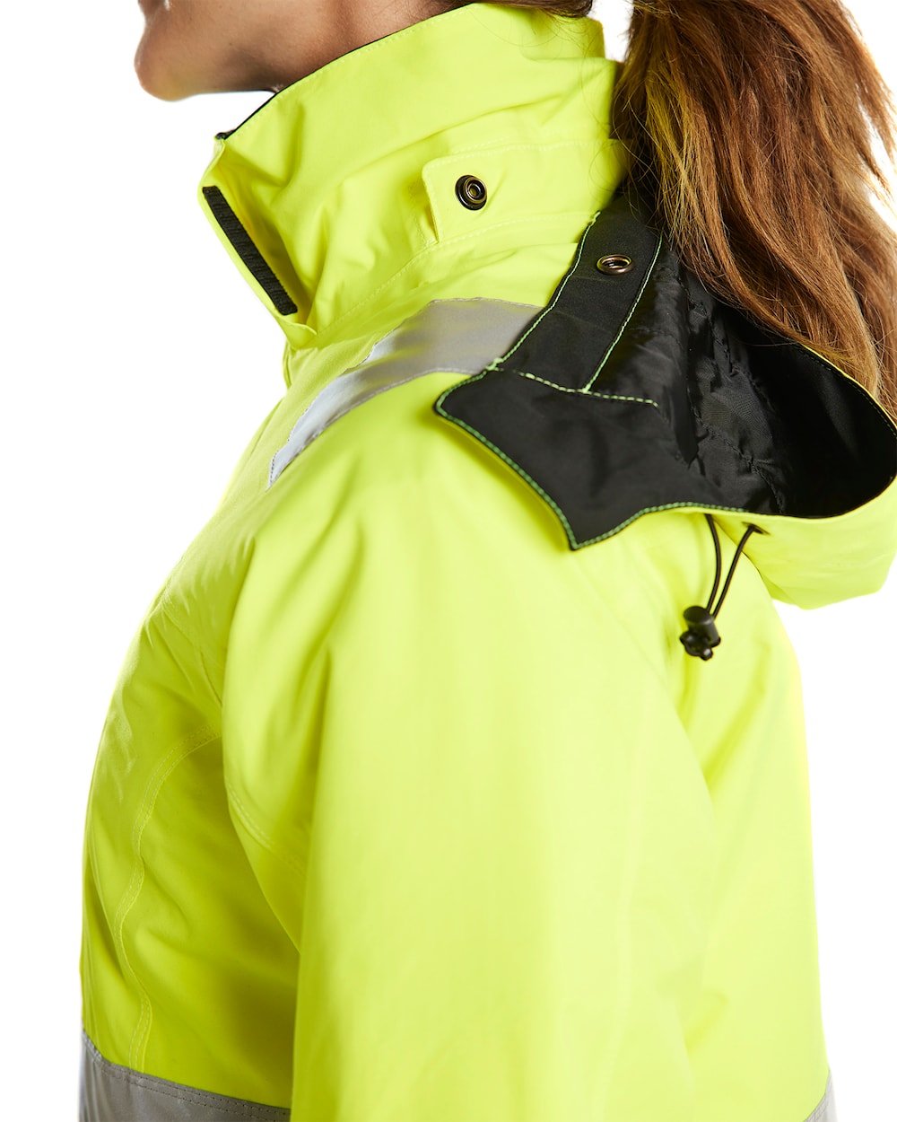 Blaklader Women's Hi-Vis Winter Parka 4472 Waterproof Insulated with Hood