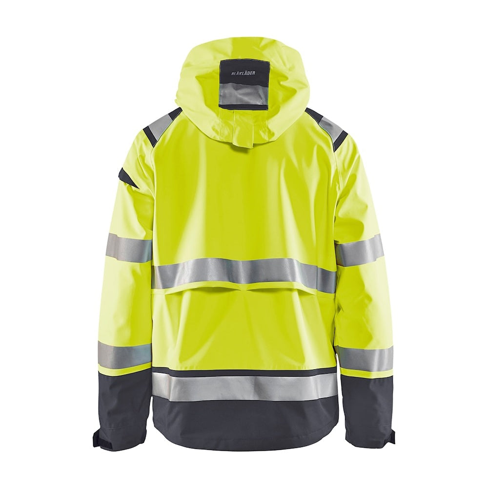 Blaklader Hi-Vis Shell Jacket 4987 Waterproof Breathable Reflective Safety Wear