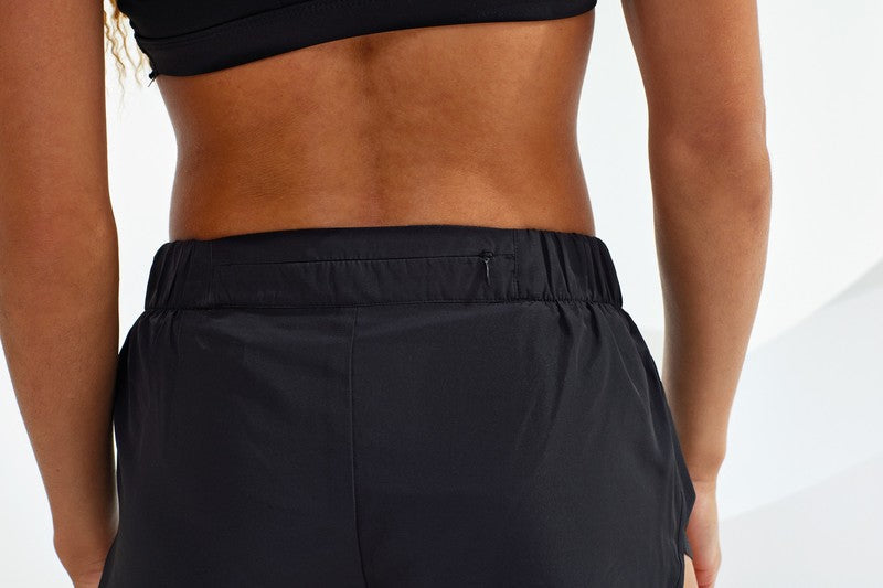 Women's TriDri Running Shorts Lightweight Breathable with Zip Pocket Size XS-2XL