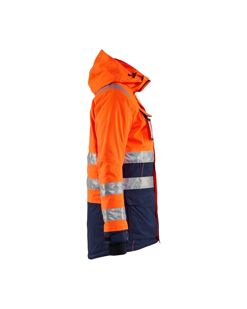 Blaklader Women's Hi-Vis Winter Parka 4472 Waterproof Insulated with Hood