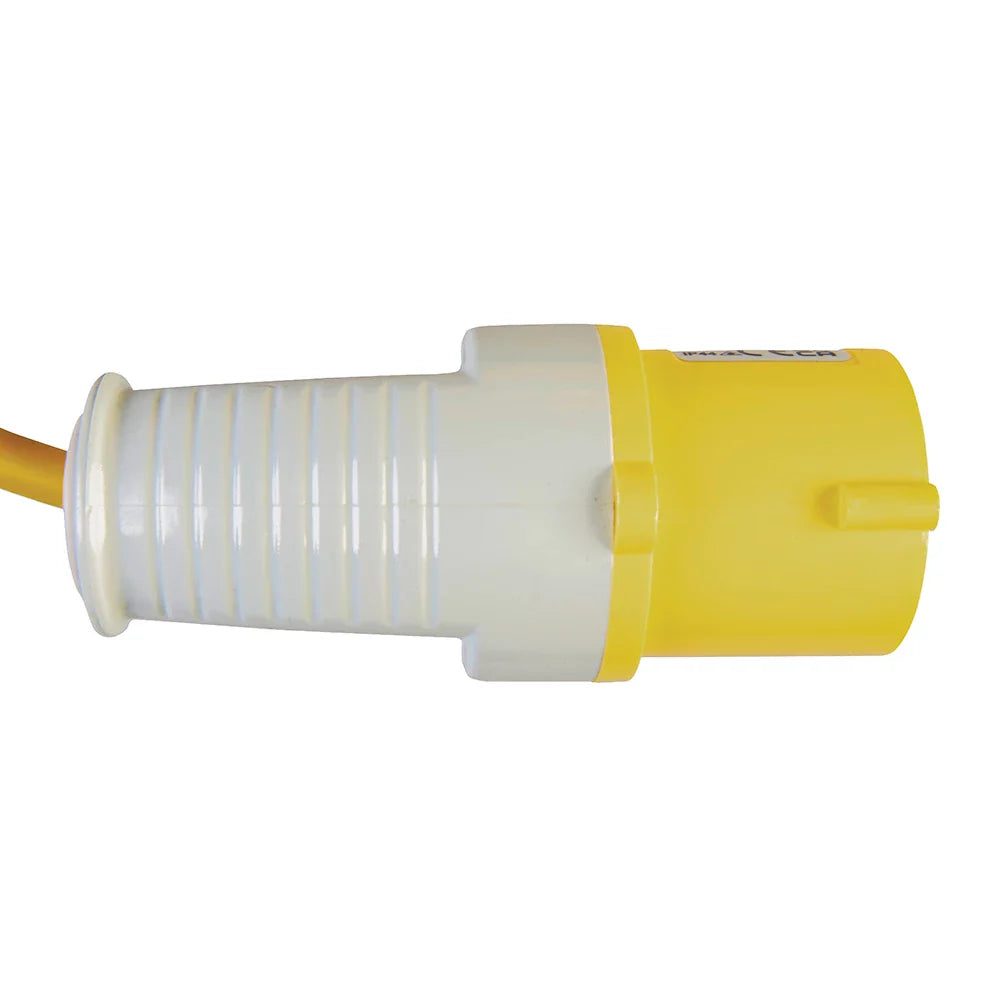 Defender 50m Industrial Cable Reel 16A 2-Way with Thermal Overload Protection