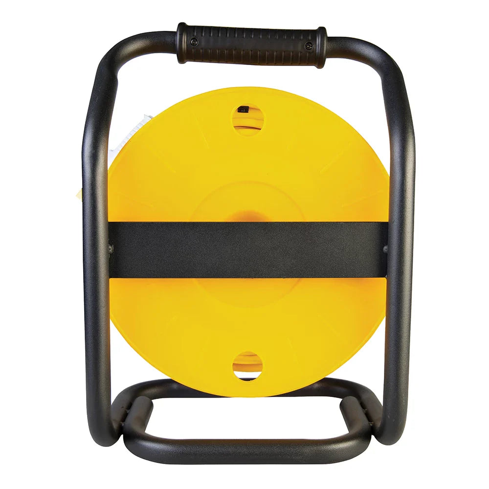 Defender 50m Industrial Cable Reel 16A 2-Way with Thermal Overload Protection