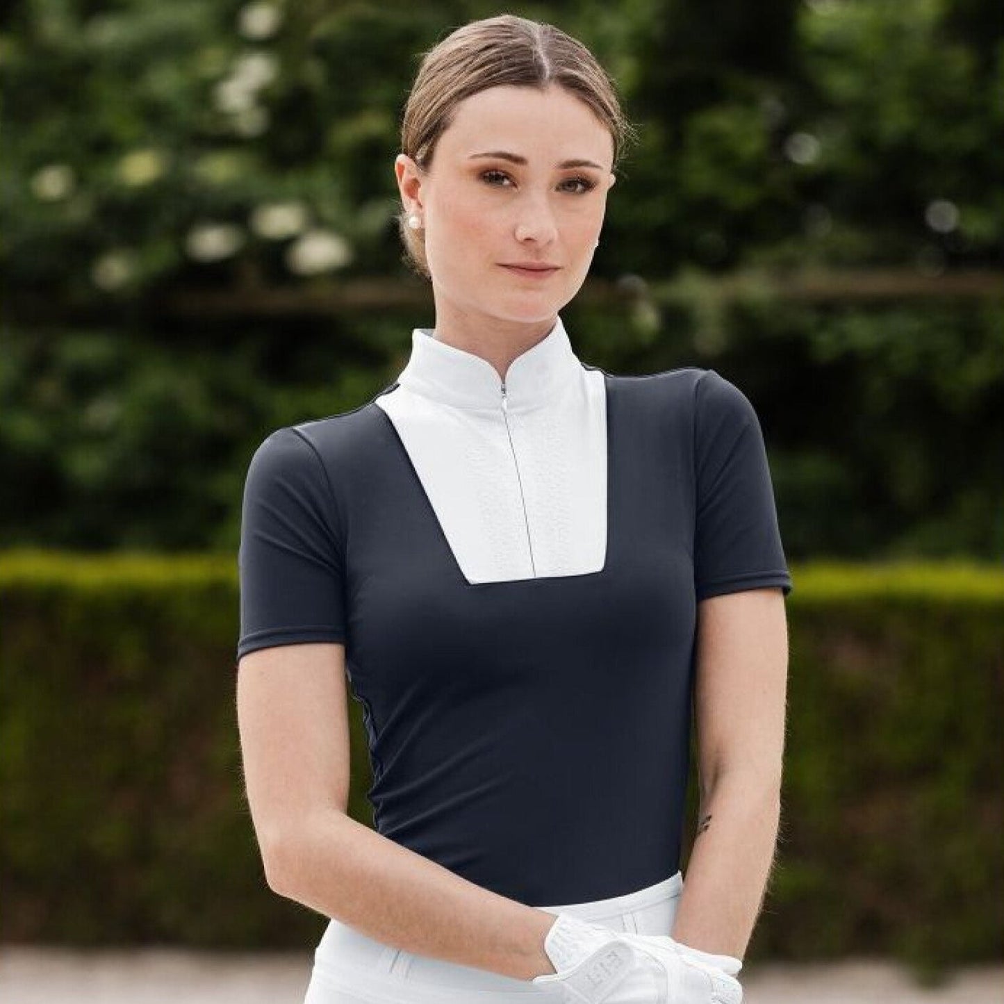 E.L.T Paola Ladies Competition Shirt Short-Sleeve Breathable Performance Top