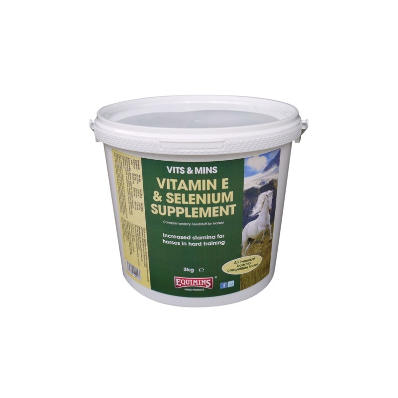 Equimins Vitamin E & Selenium Supplement for Horses in Training