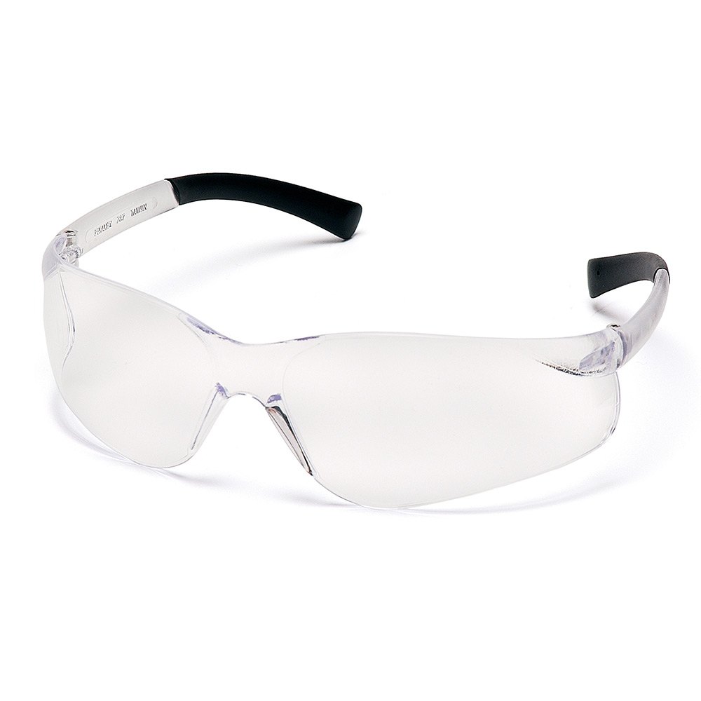 Pyramex ZTEK Safety Glasses +2.5 Integrated Nosepiece Non-Slip Temple Tips