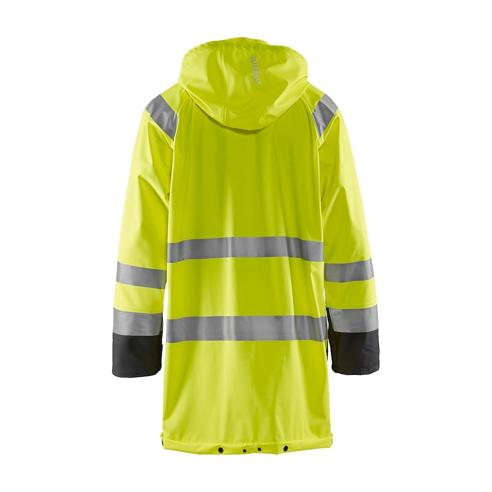 Blaklader Hi-Vis Rain Jacket Level 1 4324 Waterproof Breathable Safety Gear
