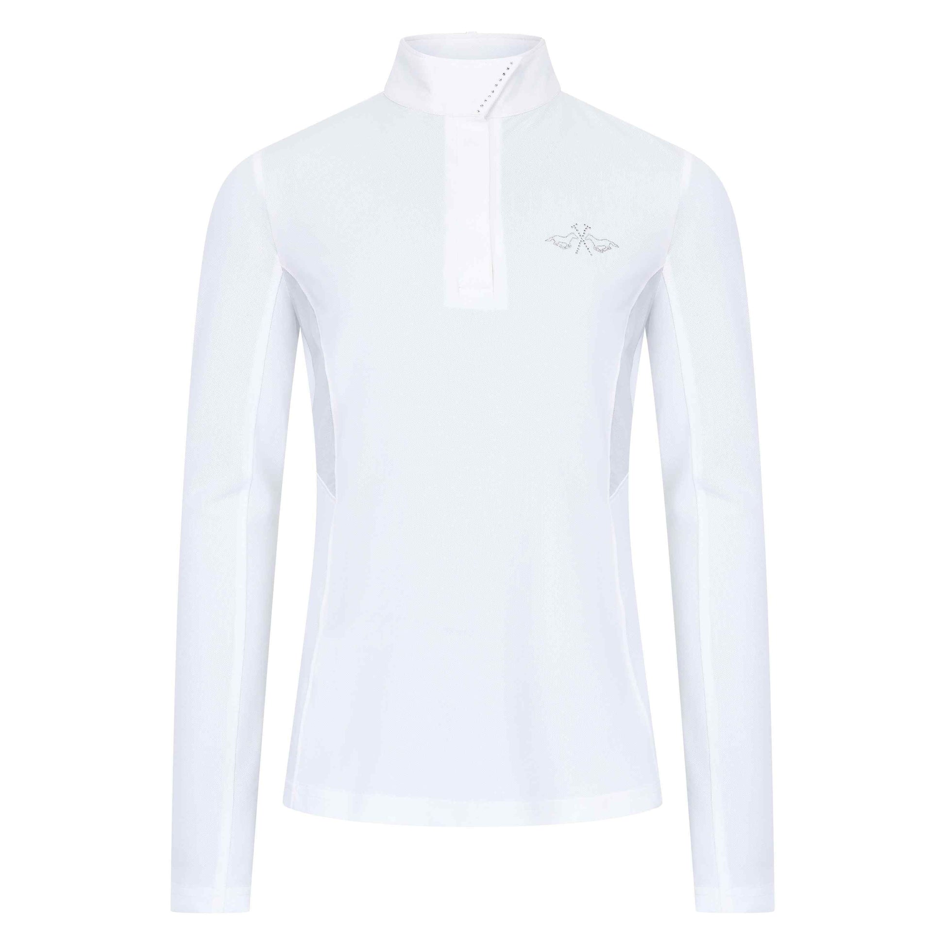 HV Polo Laura Children's Competition Shirt #colour_white