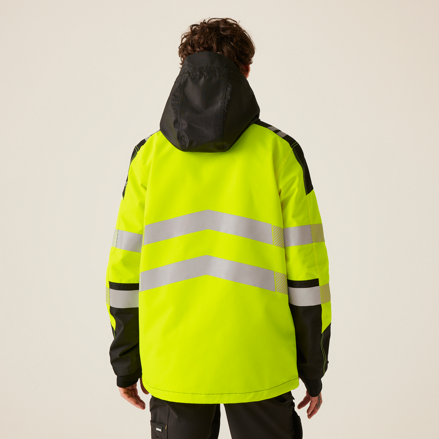 Regatta Professional Hi-VIS X-PRO Waterproof Shell Jacket Class 2 Mens S-4XL