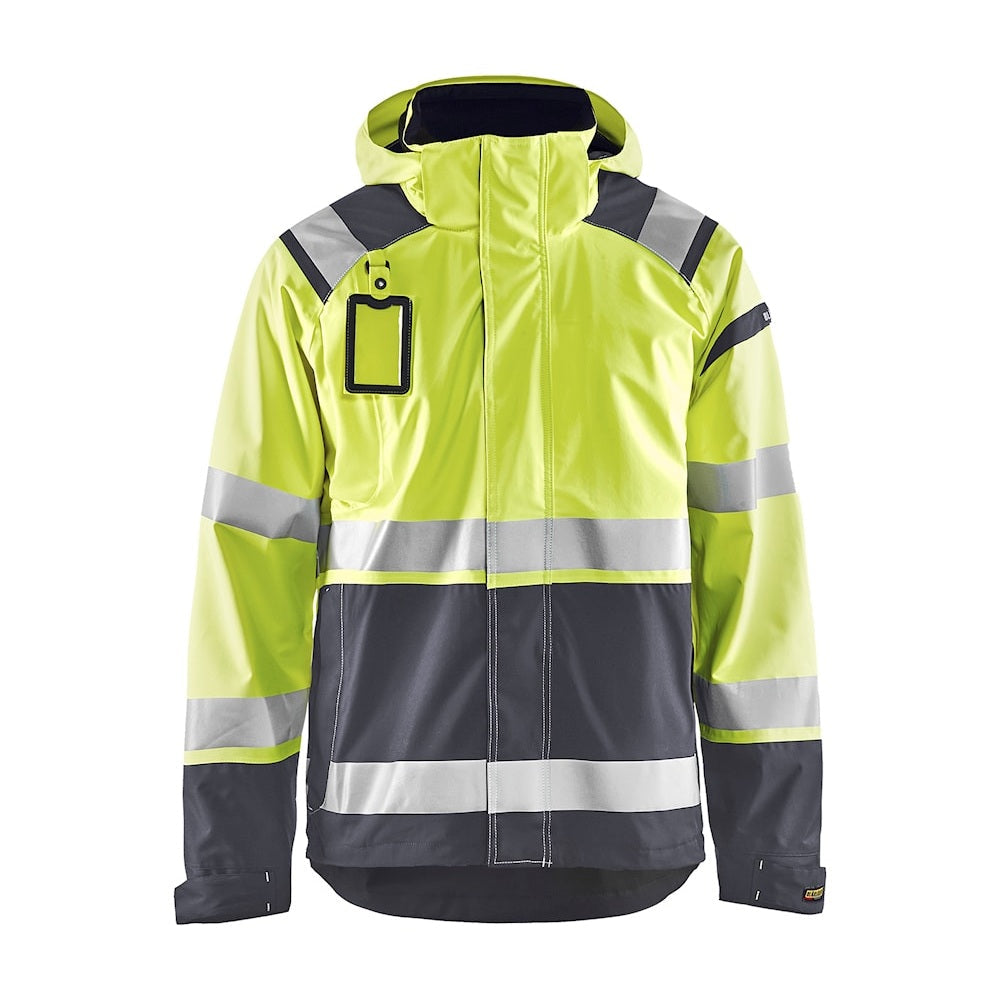 Blaklader Hi-Vis Shell Jacket 4987 Waterproof Breathable Reflective Safety Wear
