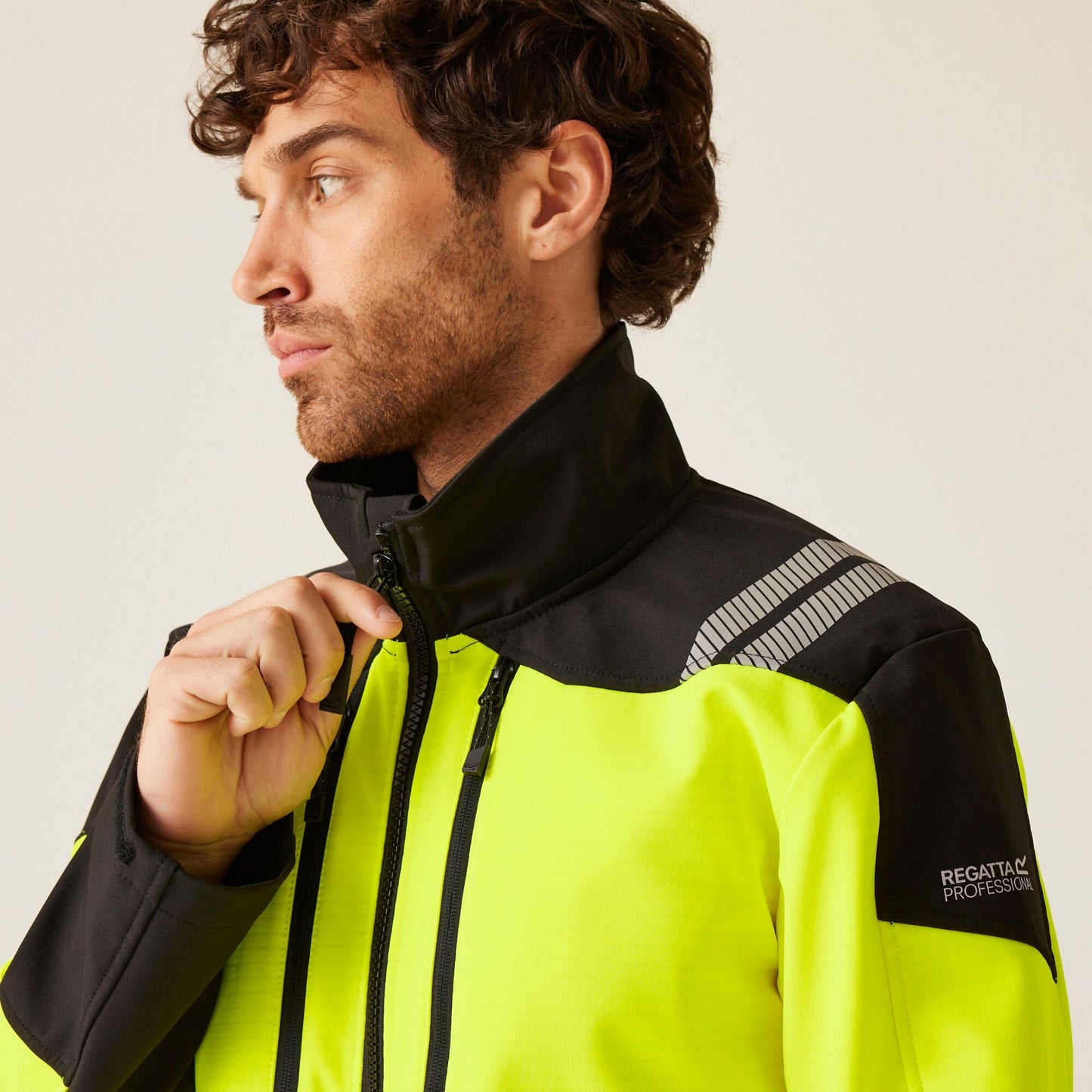 Regatta Professional Hi-Vis X PRO 3 Layer Softshell Jacket Class 2 Orange