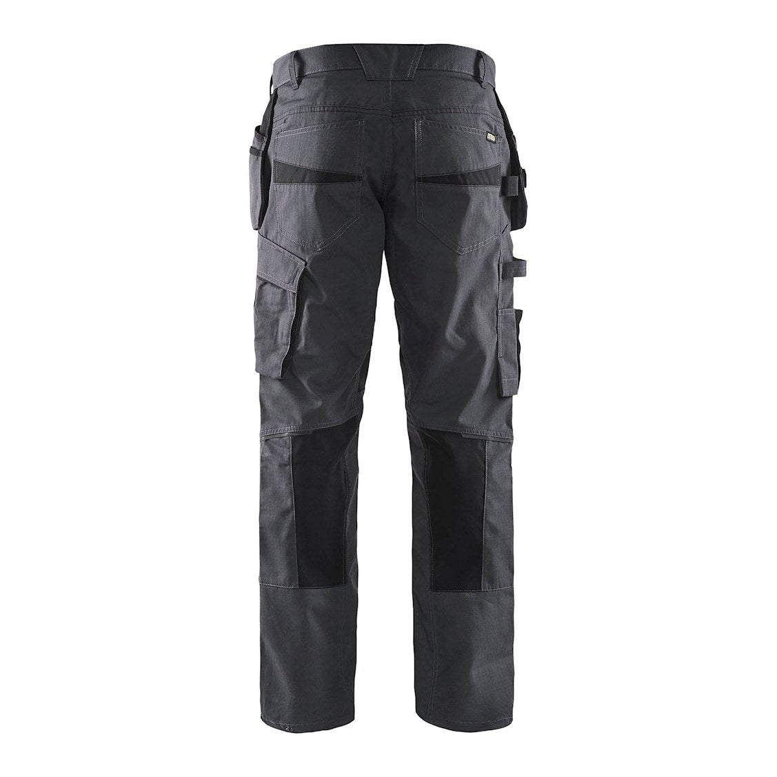 Blaklader 1496 Service Trousers Stretch Fabric Nail Pockets Mid Grey/Black