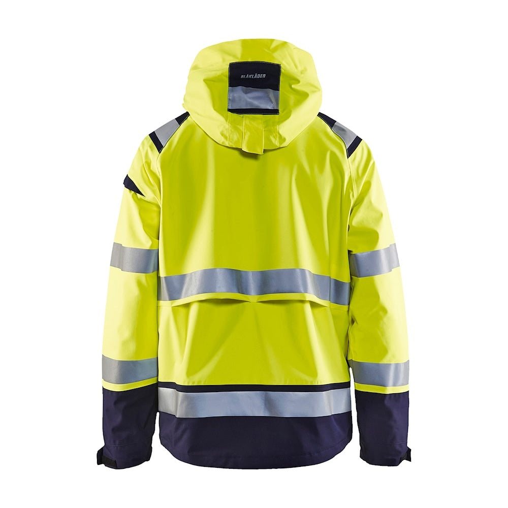 Blaklader Hi-Vis Shell Jacket 4987 Waterproof Breathable Reflective Safety Wear