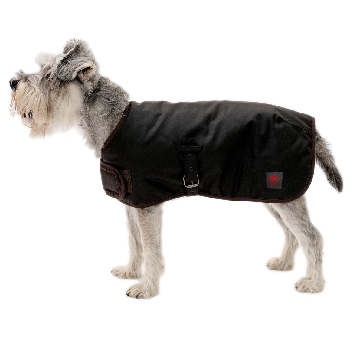 Firefoot Waxed Dog Coat Waterproof Durable Warm Dog Jacket for All Breeds
