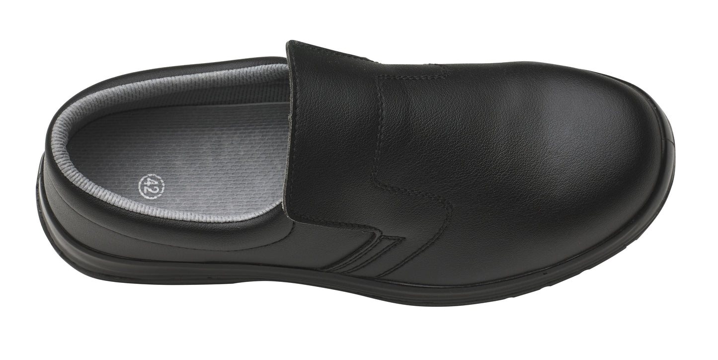 Food X Anti-Bacterial Slip On Safety Shoes Steel Toe Breathable Lightweight