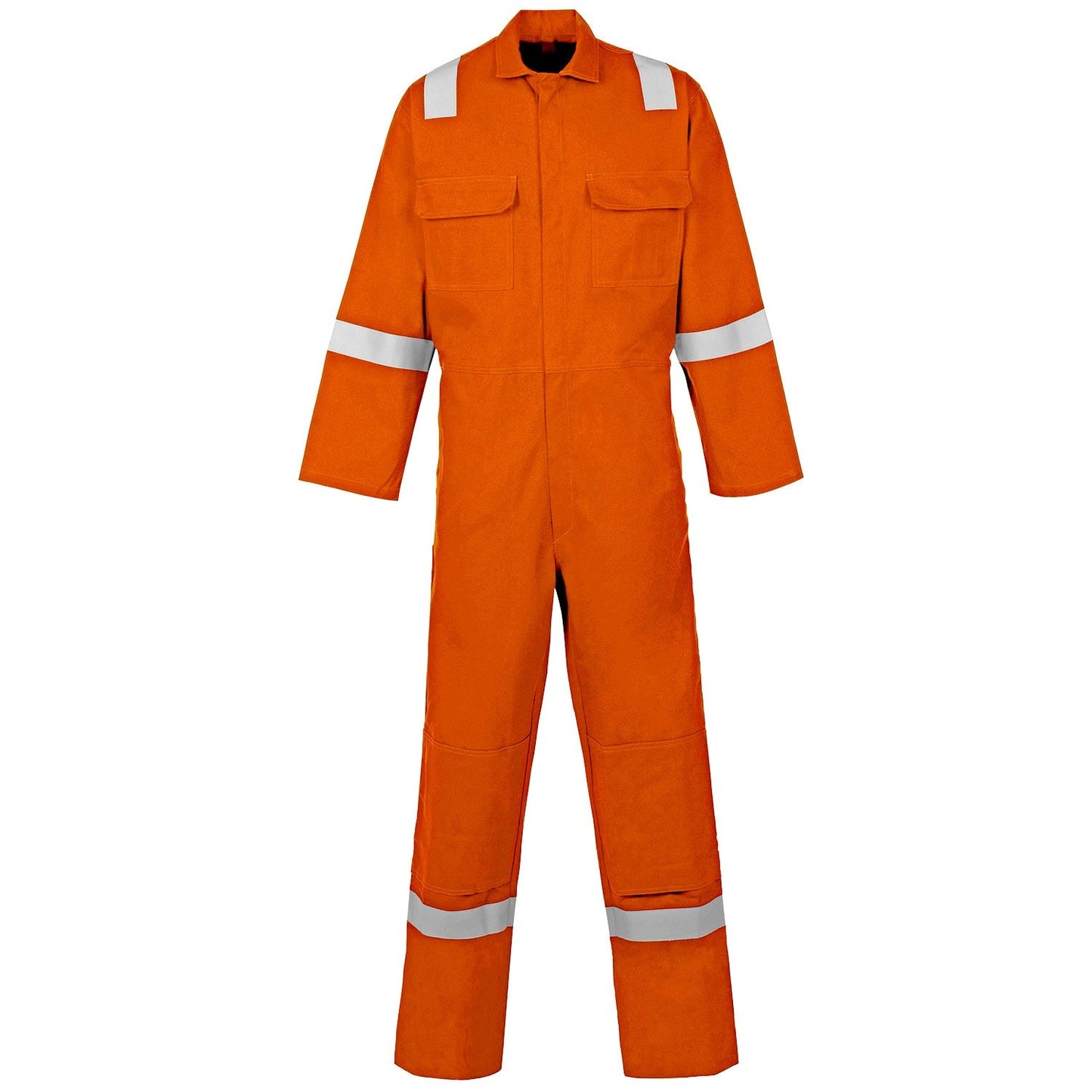 Supertouch Weld-Tex FR Coverall + Knee Pad Pockets, Flame Retardant Safety Gear