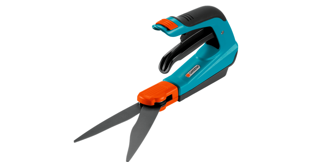 Gardena Comfort Grass Shears Rotatable Blades Bow Handle 25-Year Warranty