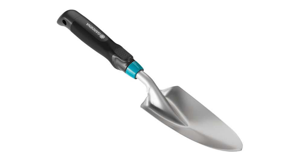 Gardena Comfort Hand Trowel Ergonomic Steel Tool for Planting and Transplanting
