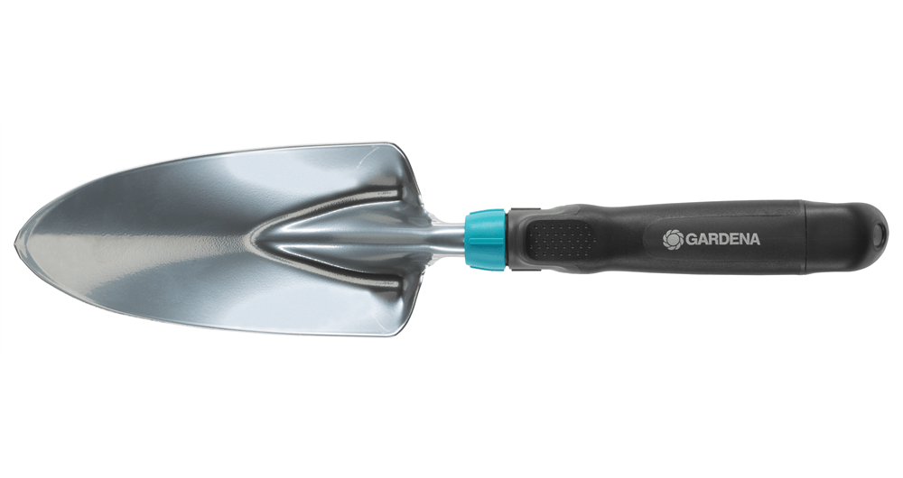 Gardena Comfort Hand Trowel Ergonomic Steel Tool for Planting and Transplanting