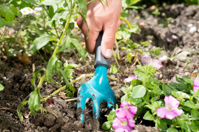 Gardena Classic Flower Fork Ergonomic Handle 25-Year Warranty 7.5cm Width