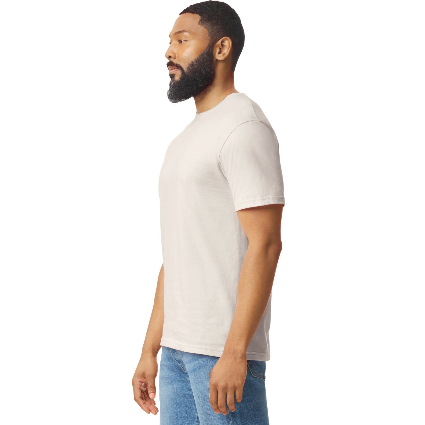 Gildan Softstyle Adult Ringspun T-Shirt Natural Lightweight Euro Fit 100% Cotton
