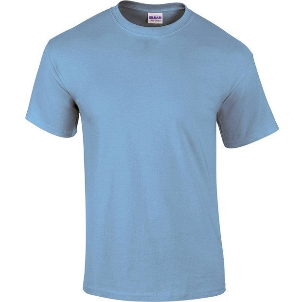 Gildan Ultra Cotton Adult T-Shirt Iris 100% Cotton Classic Fit Durable Tee