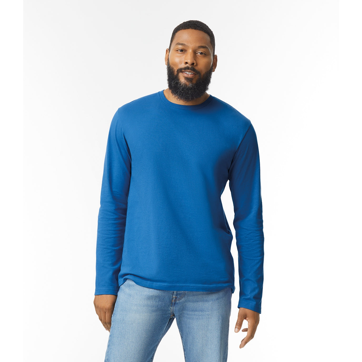 Gildan Softstyle Long Sleeve T-Shirt Euro Fit 100% Cotton Pre-Shrunk Tee
