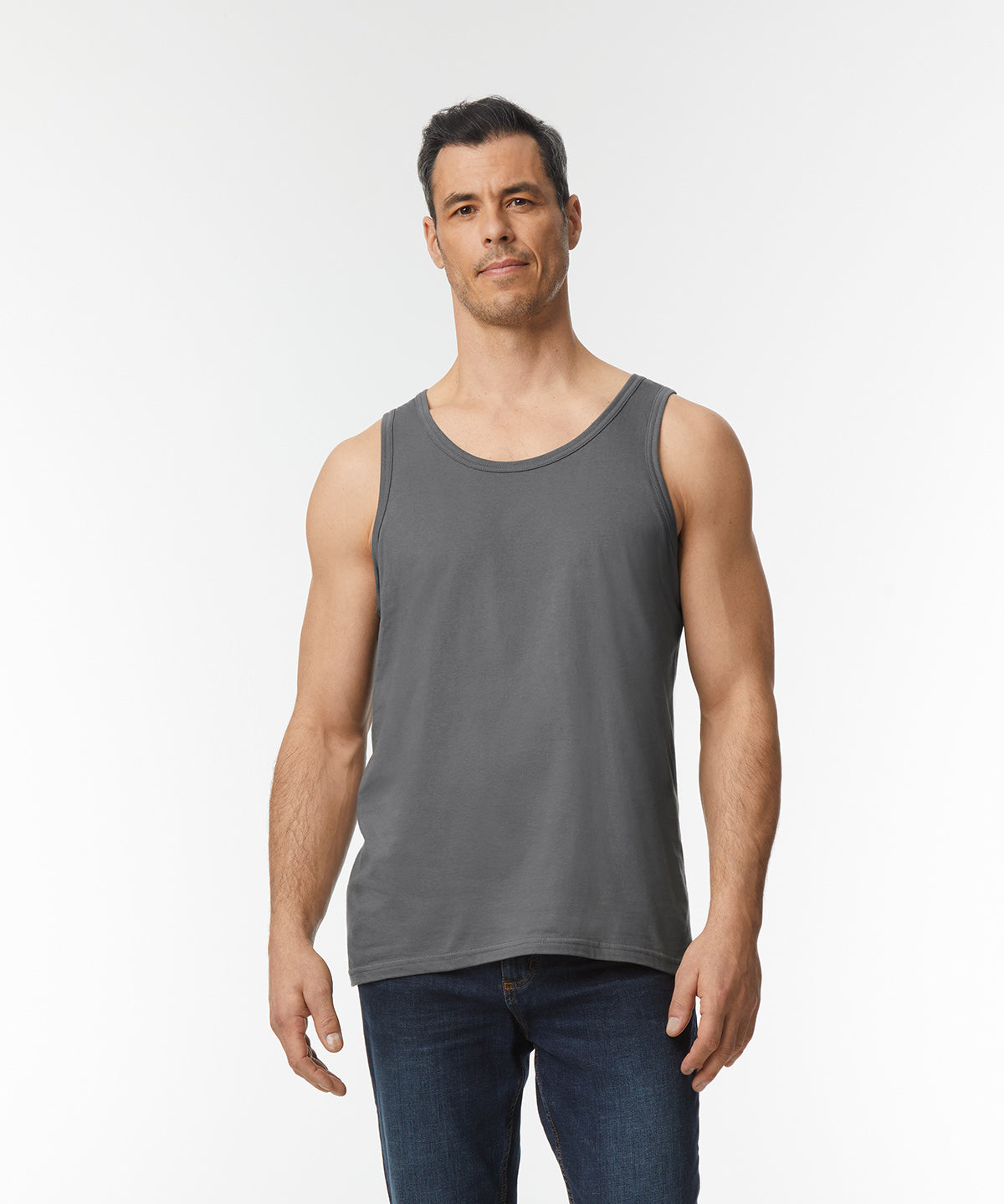 Gildan Softstyle Adult Tank Top Ringspun Cotton Wide Straps Pre-Shrunk