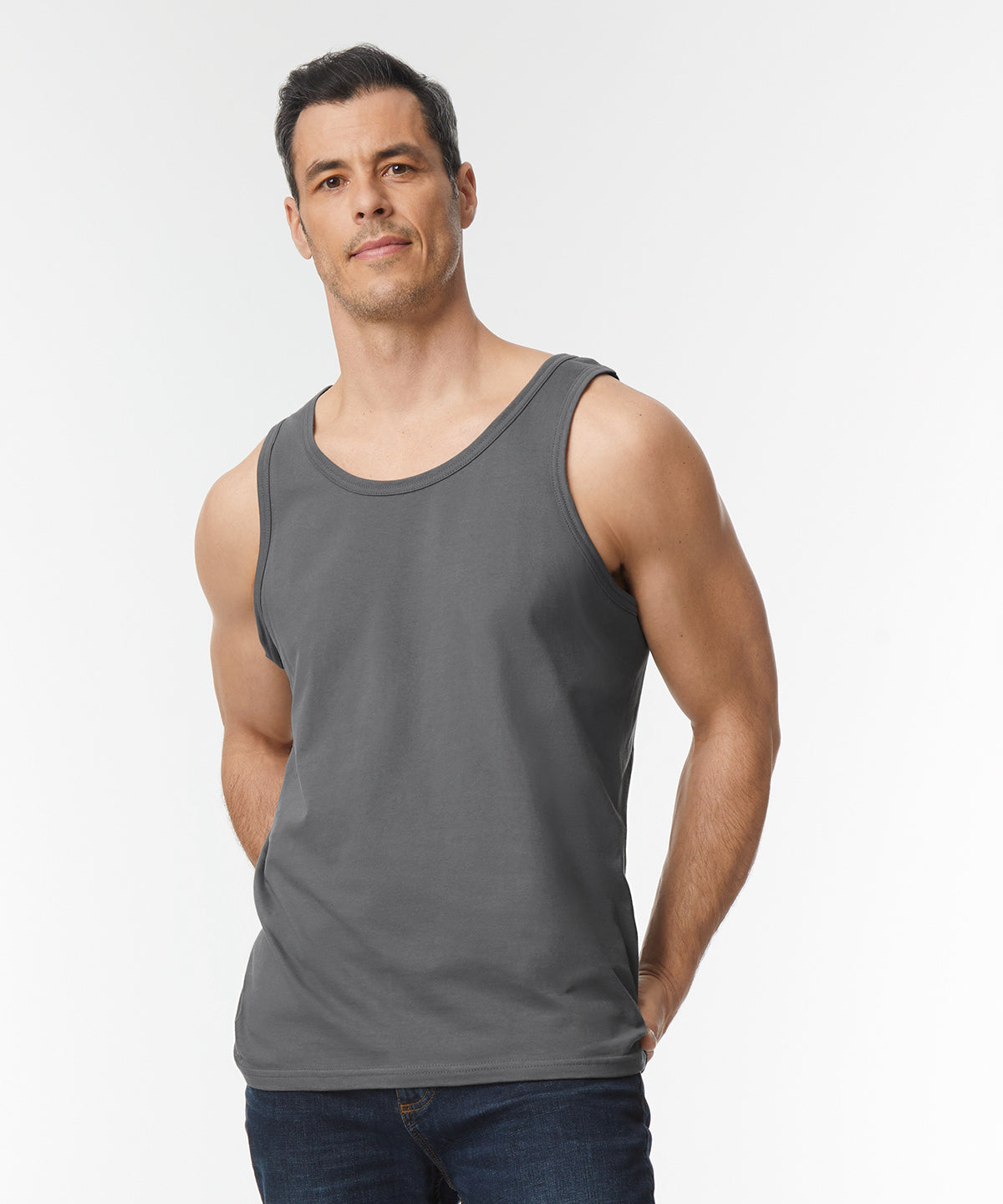 Gildan Softstyle Adult Tank Top Ringspun Cotton Wide Straps Pre-Shrunk