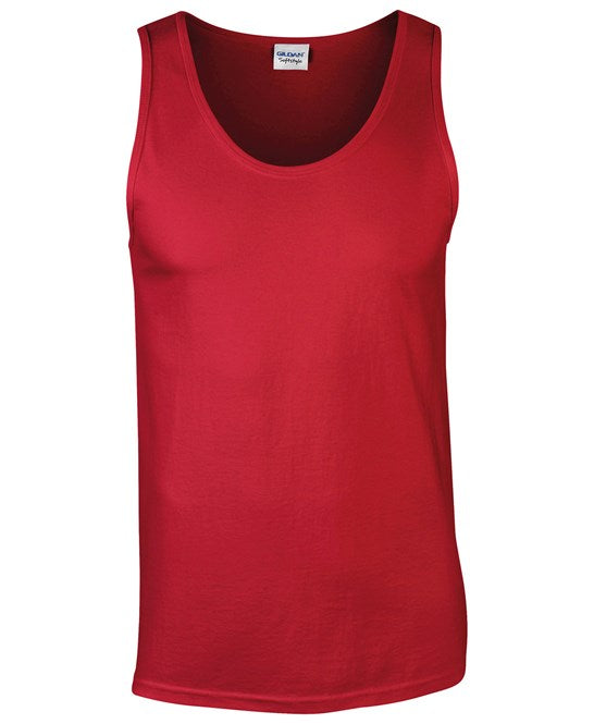 Gildan Softstyle Adult Tank Top Ringspun Cotton Wide Straps Pre-Shrunk
