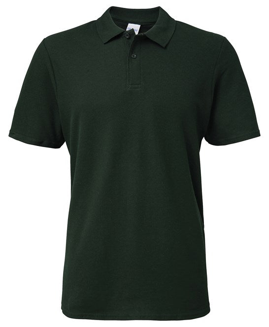 Gildan Softstyle Adult Double PiquÃ© Polo Shirt 100% Ringspun Cotton Euro Fit