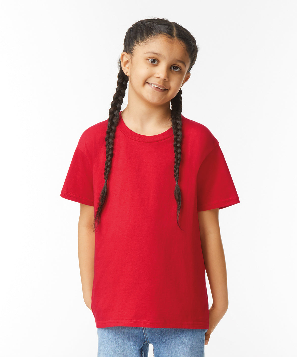 Gildan Softstyle Youth Ringspun T-Shirt 100% Cotton Comfortable Kids Tee